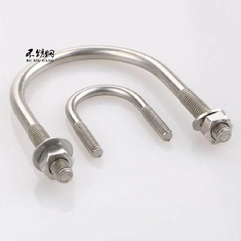 定制 U型螺丝弹片 U型丝杆 M6M8