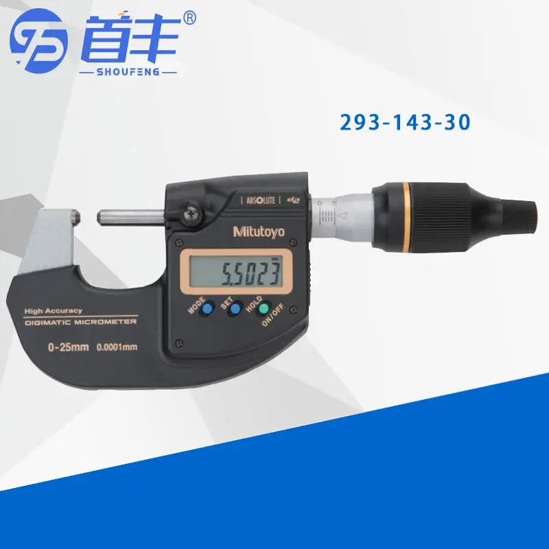 日本三丰Mitutoyo 数显千分尺293-143-30 MDE-100MX 75-100mm