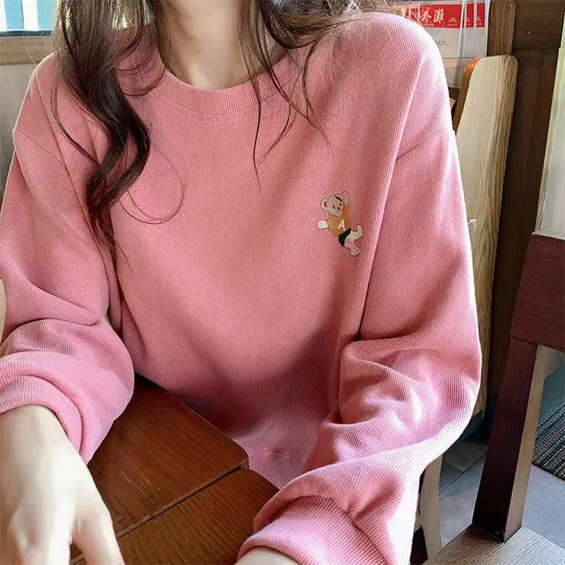 广西贵港卫衣女韩版长款夜市摆地摊女装加绒卫衣批发