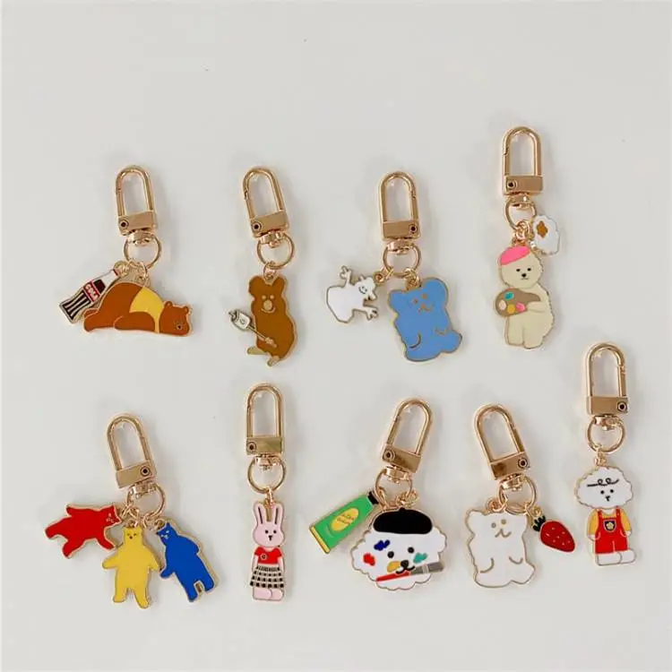 金属钥匙扣订制,锌合金创意挂件,纪念礼品