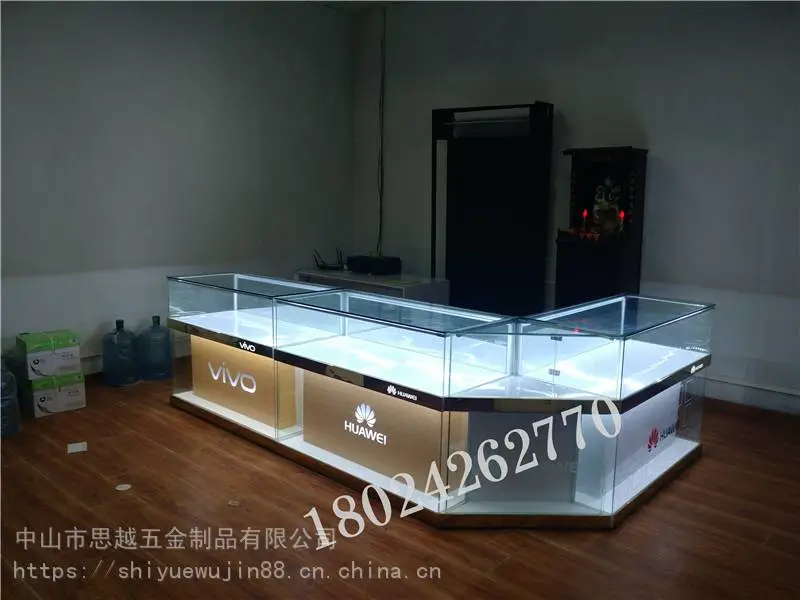 珠宝展柜 欧式收银台柜台 简约电信小手机