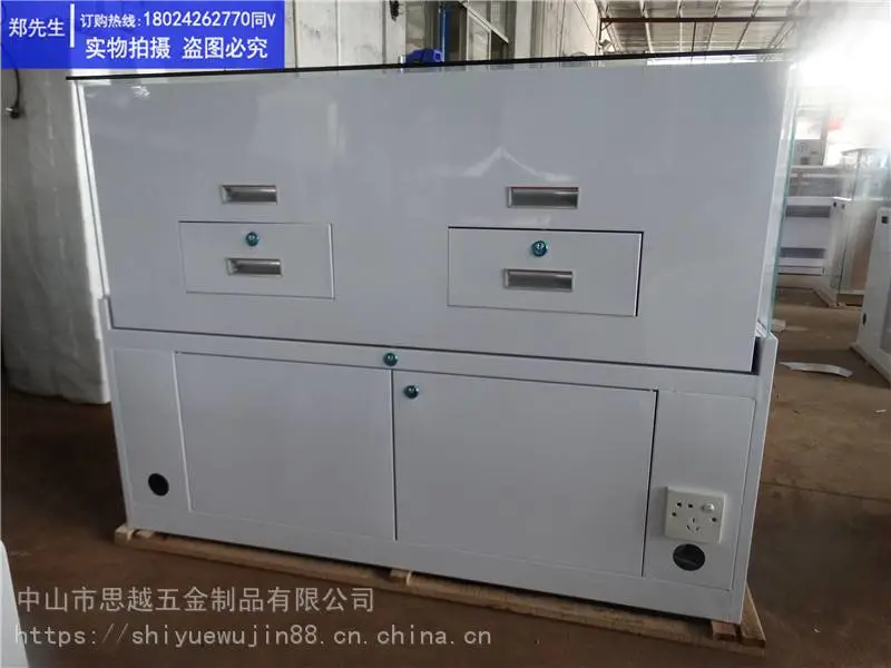 烟酒展示柜台超市烟草柜斜坡放烟柜台专卖店