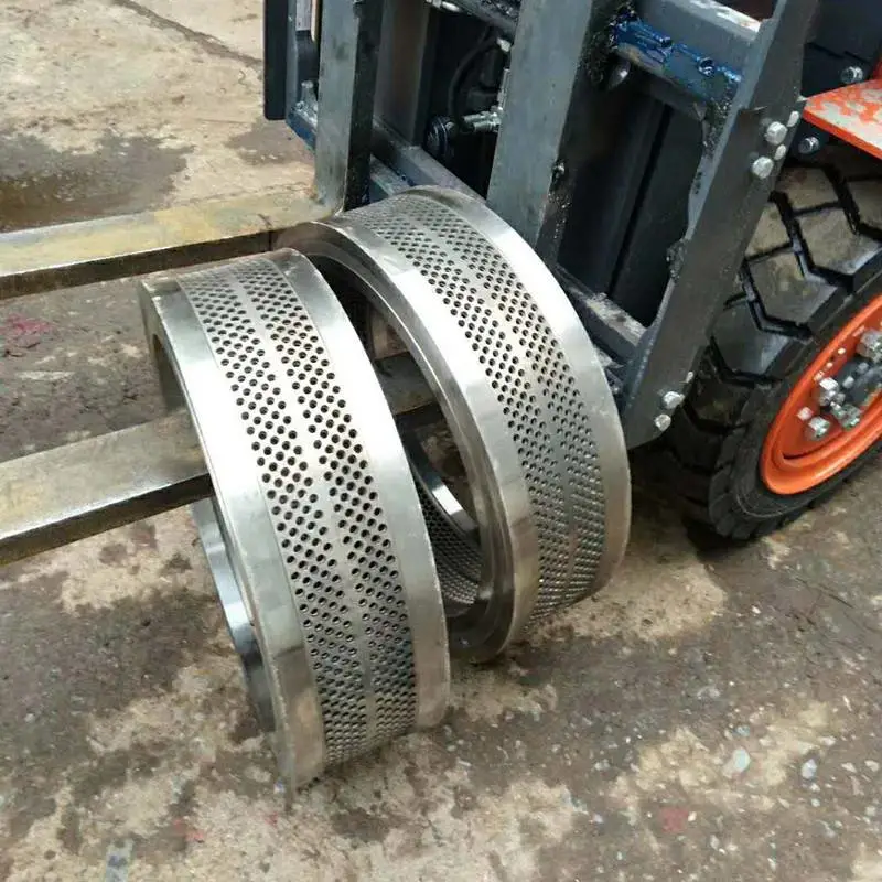 辽宁花生壳环模模具颗粒机合金钢模具560环模压缩比