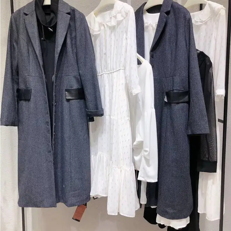EDITION品牌折扣大衣撤柜直播休闲湖北随州服装代工厂货源尾货