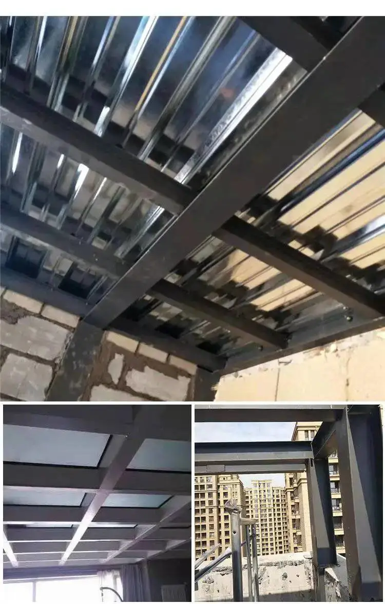 千顺达石家庄裕华钢结构搭建钢结构复式层制作