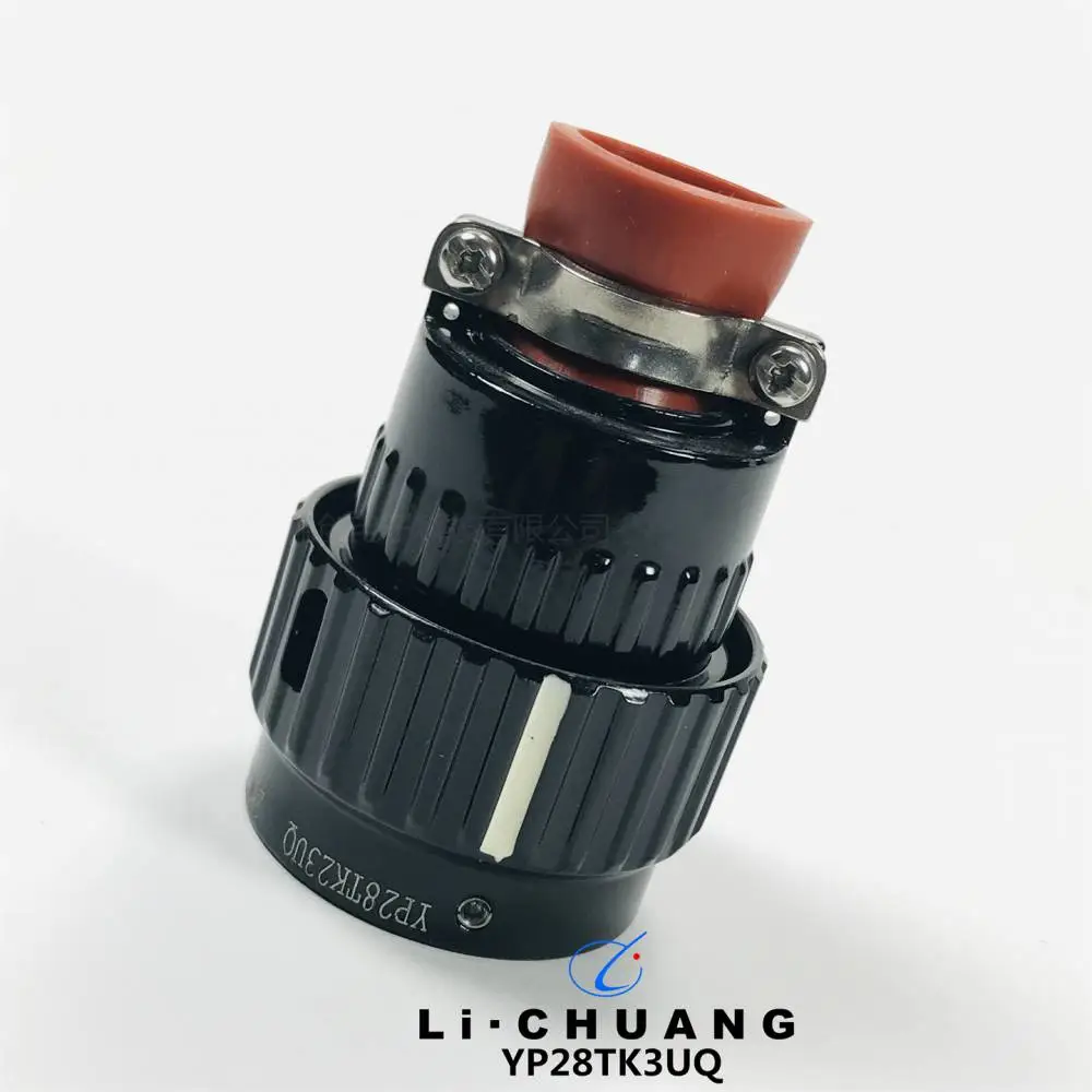 YP28TK26UQNI 航空连接器 卡扣锁紧 耐环境圆形航空插头 骊创