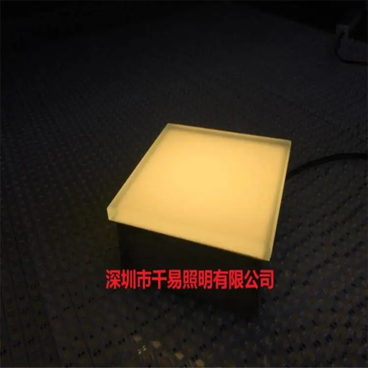 云南发光砖长条地埋灯球形景观灯