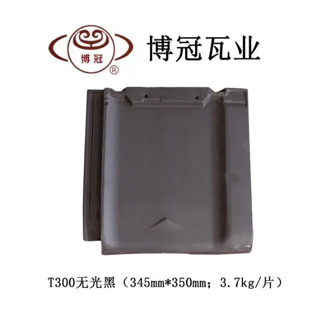 淄博陶瓷瓦 31*31陶瓷S瓦 屋面彩釉琉璃瓦 防水隔热施工简单