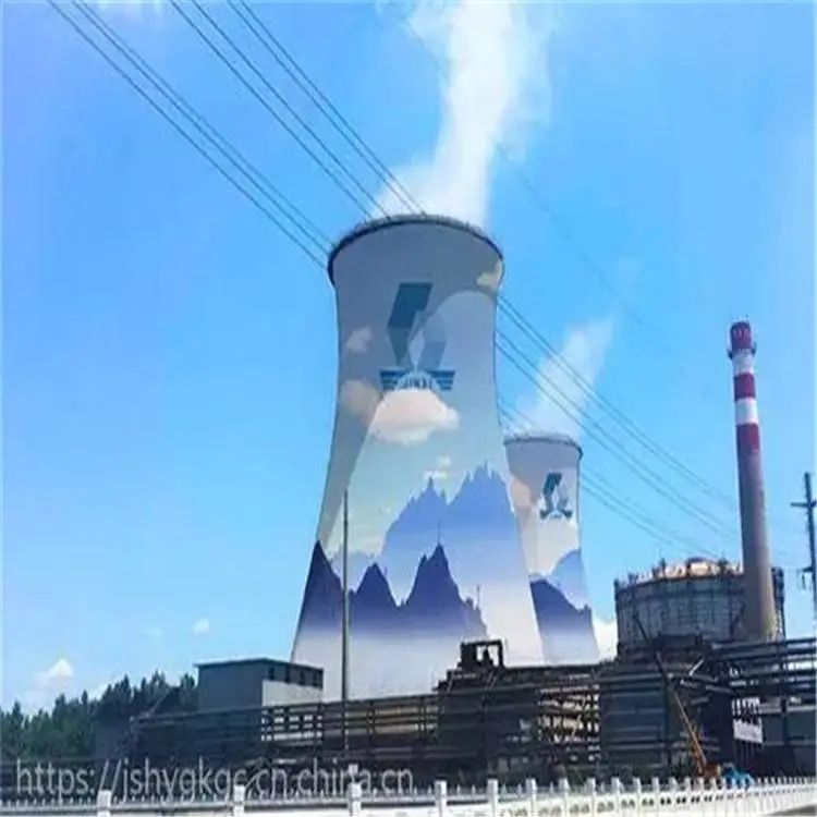 鄂州高空防腐公司/当地凉水塔美化/春光满面 鄂州高空防腐公司/当地凉水塔美化/春光满面