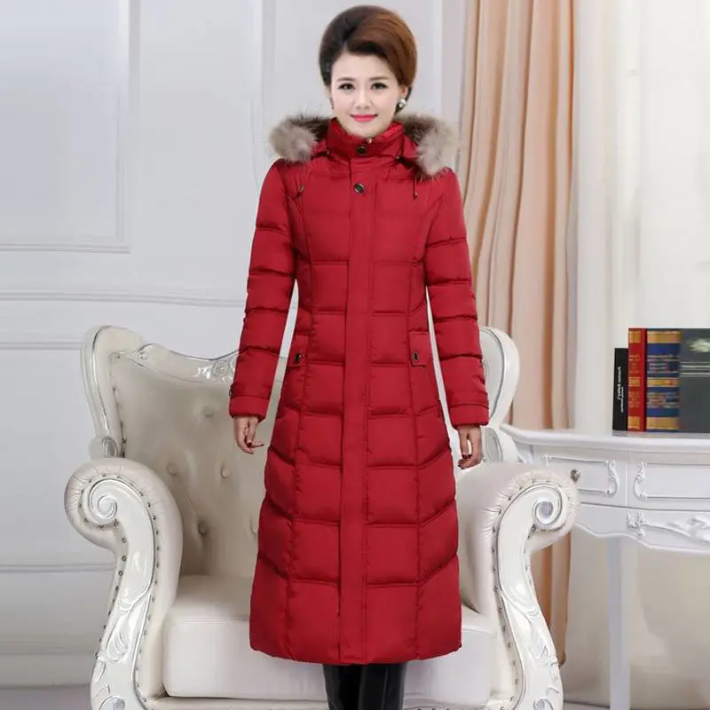 广州服装批发一件起批羽绒棉服女式中长款潮加厚棉衣外套外贸批发中老年人服装5元批发