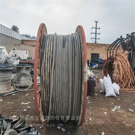 白城铝线回收 整盘光伏线回收收购多余库存过期的原材料
