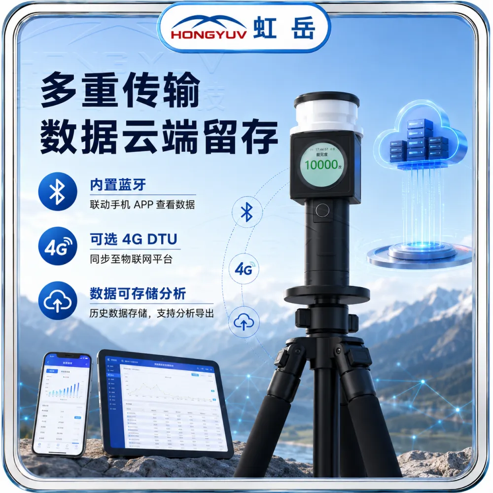 便携式外场巡检能见度仪手持移动中检测设备源头厂家虹岳气象仪