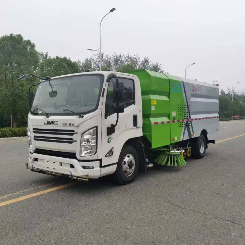 国六蓝牌出口外销大型吸尘扫路车厂区绿化除尘车