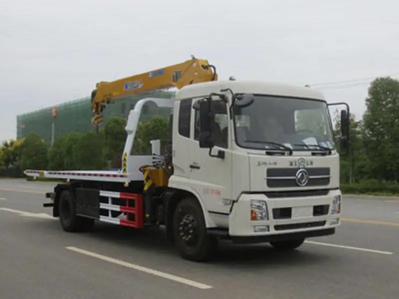 江淮骏铃蓝牌HCQ5041TQZ道路救援车平板一拖二型