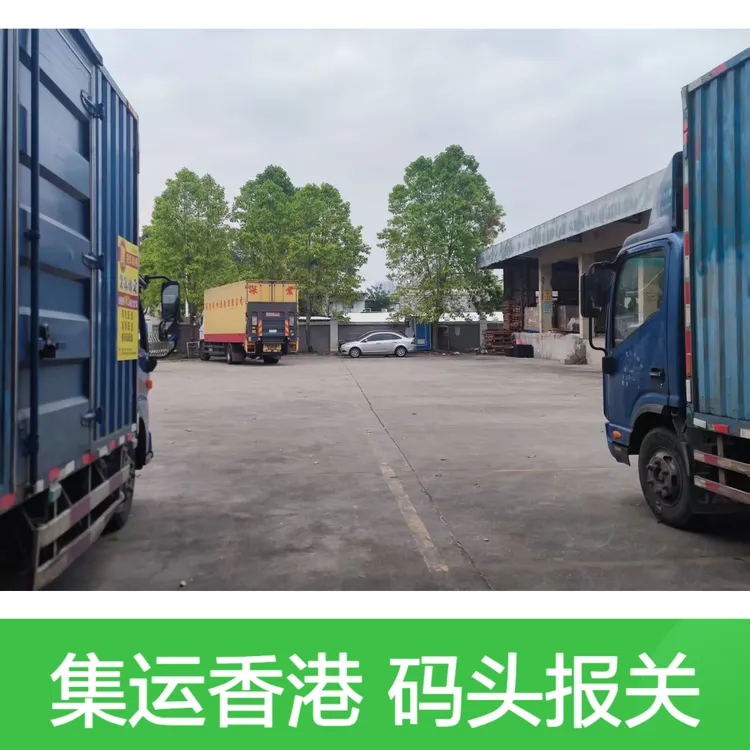 货运专线集运香港散货入仓拖车吨车国际码头买单报关代理