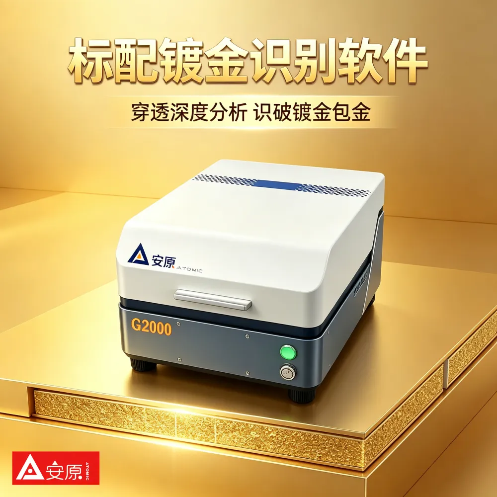 ATOMIC安原G2000台式测金仪测金银铂钯全屏蔽X光管第三方鉴定中心