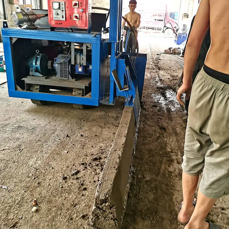 多功能路沿滑模机 自动马路牙子滑膜机 路牙石预制滑膜机