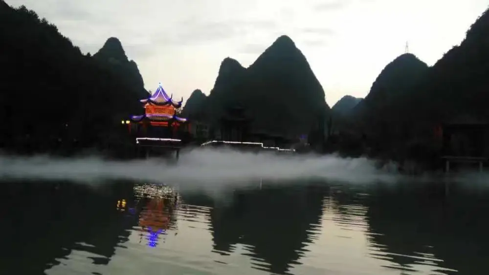 水雾仙镜*** 人造雾系统 喷雾造景设备 景区园林景观加湿