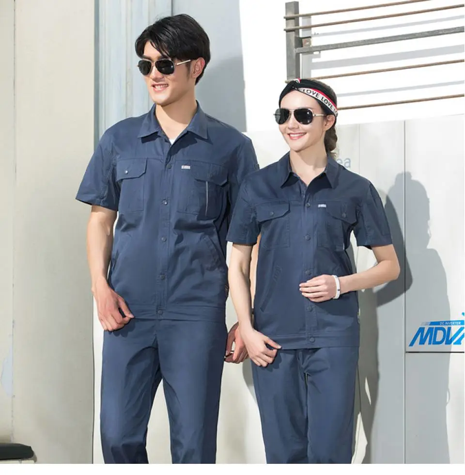 白云区吸汗透气工装定制,牛仔工作服批发,白云区工厂厂服订做厂家