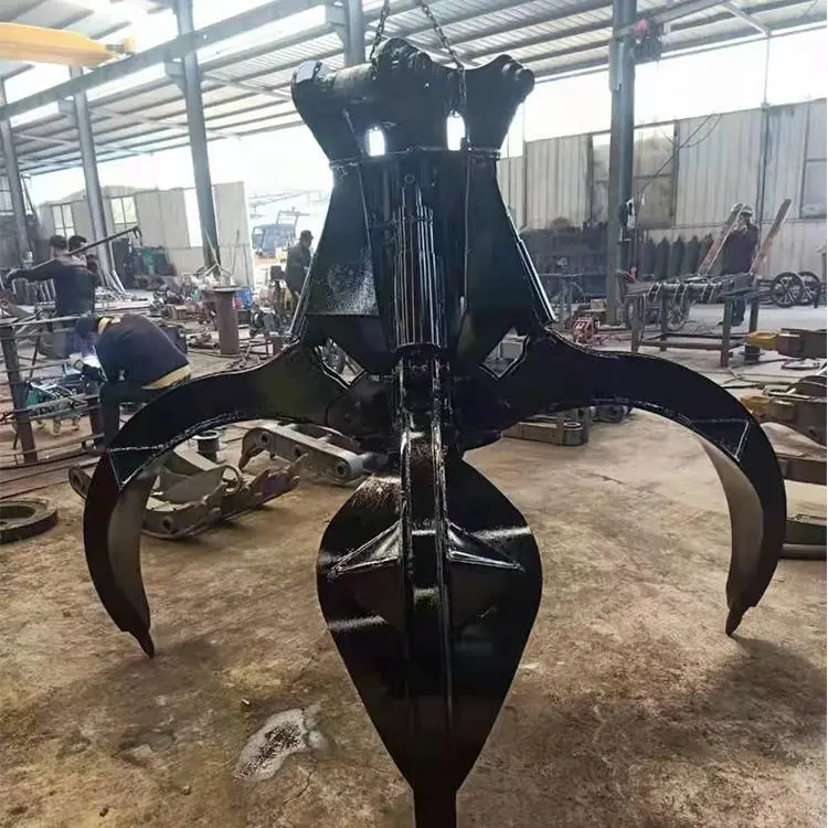 悍博 抓钢机 废料废钢液压抓钢工具 挖掘机抓木器