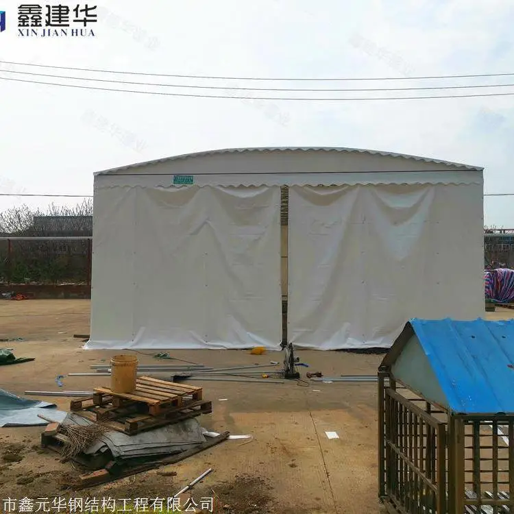 万全仓库雨棚楼顶大棚设计