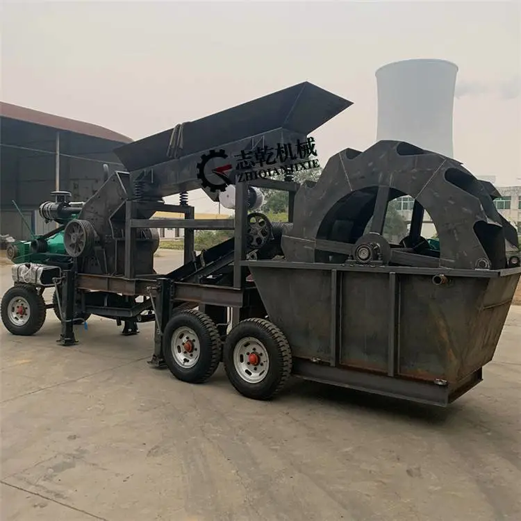 流动箱式破碎车 1614移动破碎机 移动式液压破碎机缺点