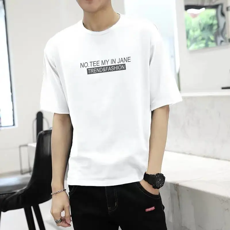 河南三门峡45岁中年条纹短袖义乌库存尾货处理网男外贸尾货地摊货源