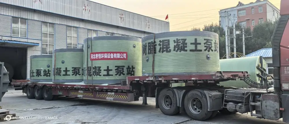 污水提升泵站 一体化泵站 现货供应 枣恒环保