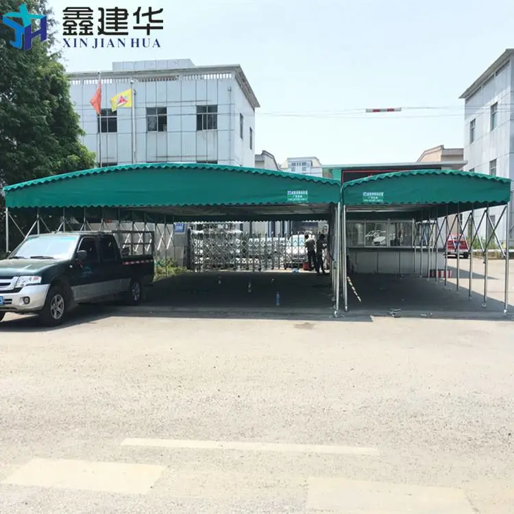 湖南邵阳 移动折叠雨棚 落地式遮阳蓬 雨棚配件批发