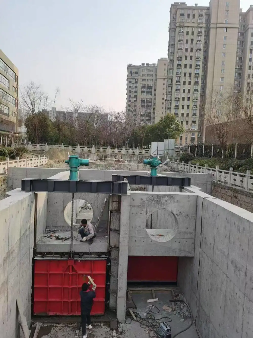 台州河道闸门-平面铸铁闸门瑞鑫销售厂家