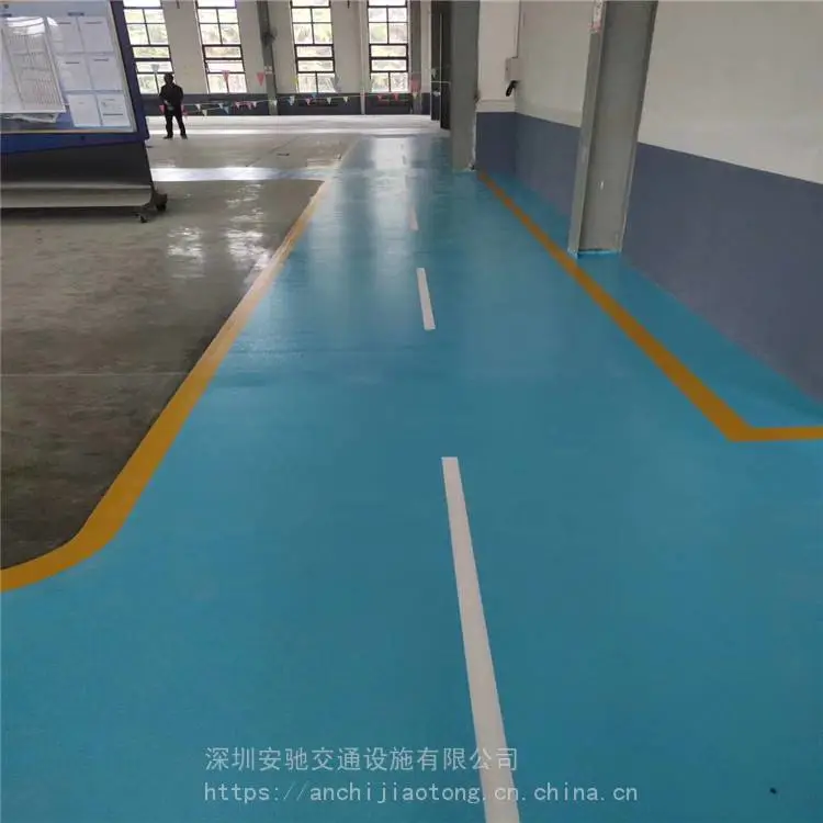 安驰交通专业承接惠州广场混凝土压花地坪漆 复古地坪施工厂家