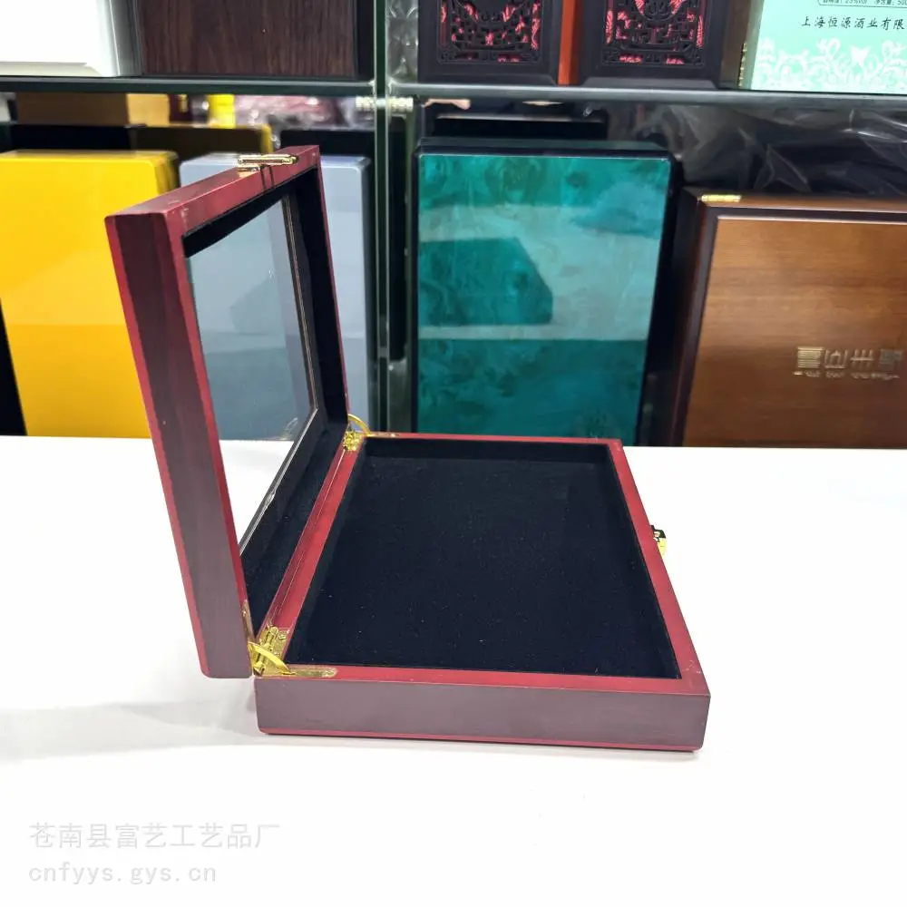砚台木盒 礼品盒定做 钢琴漆木盒 钢琴烤漆木盒平阳木盒厂