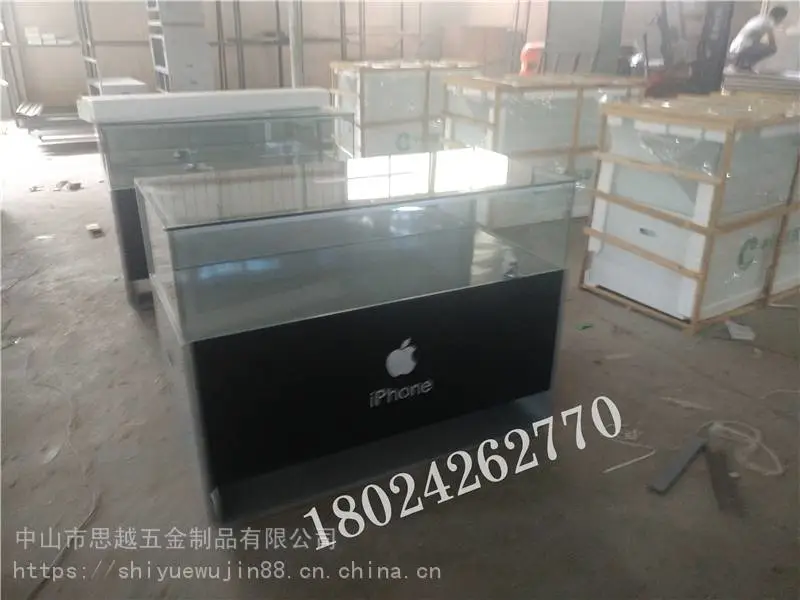 手机配件柜展示架超市便利店手机柜台专卖店受理台