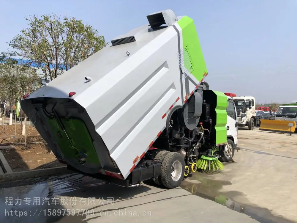 东风天锦大型环卫扫路车环卫洗扫车制造商报价方案