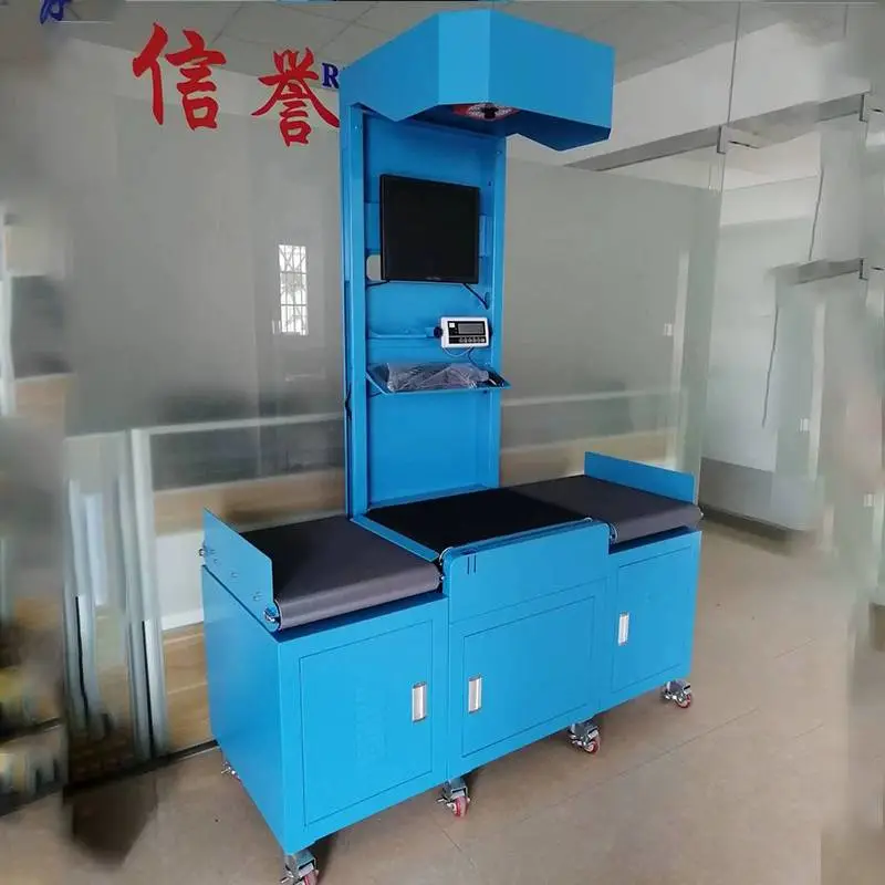 物流大型仓储一分二流皮带秤钣金加工快递自动分拣设备控制柜定制
