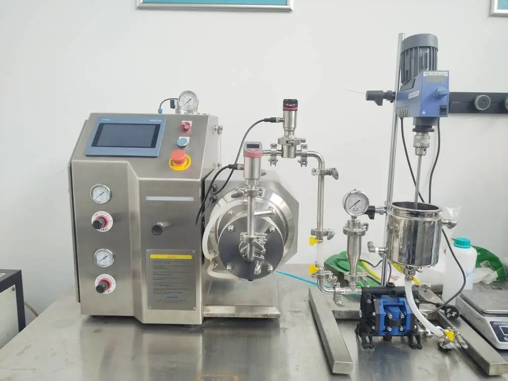 石墨烯、MXene、硼烯少层纳米分散液专用纳米砂磨机 研磨机MEANS