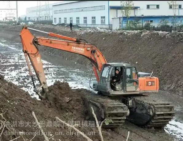 船挖机出租电话多少 海淀水陆挖掘机出租哪里有