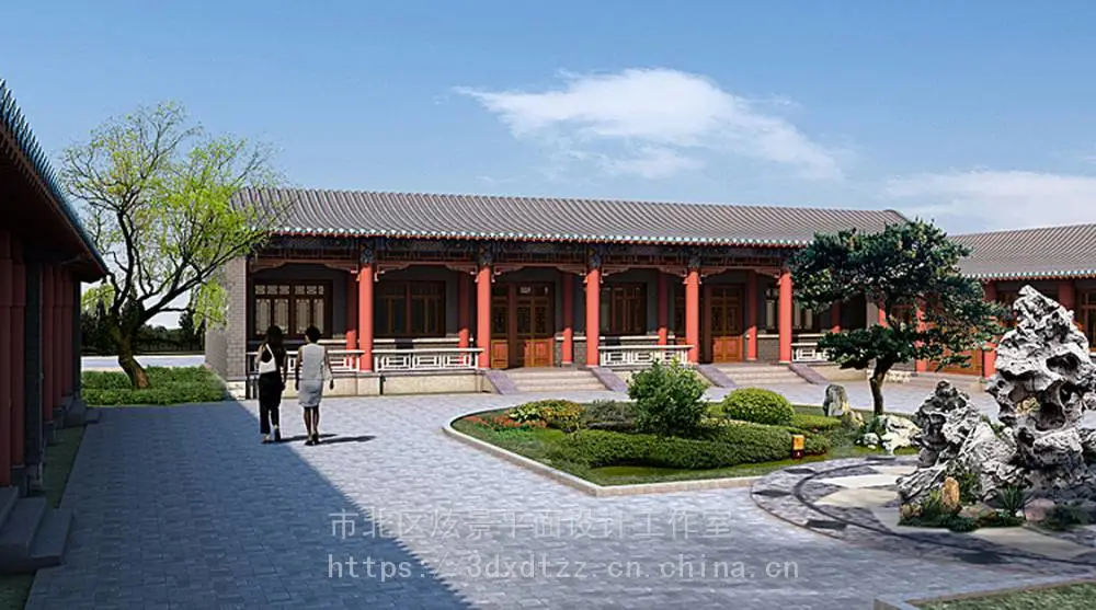 唐河效果图制作厂房效果图鸟瞰效果图制作