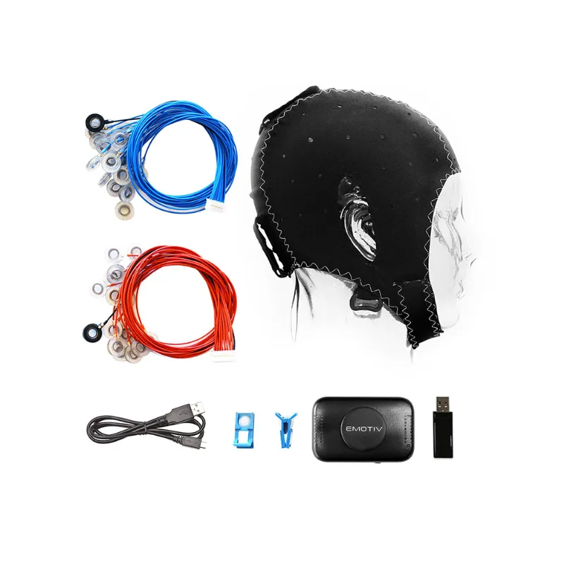 生理特征情绪效能Emotiv EPOC Flex 32通道凝胶脑电仪