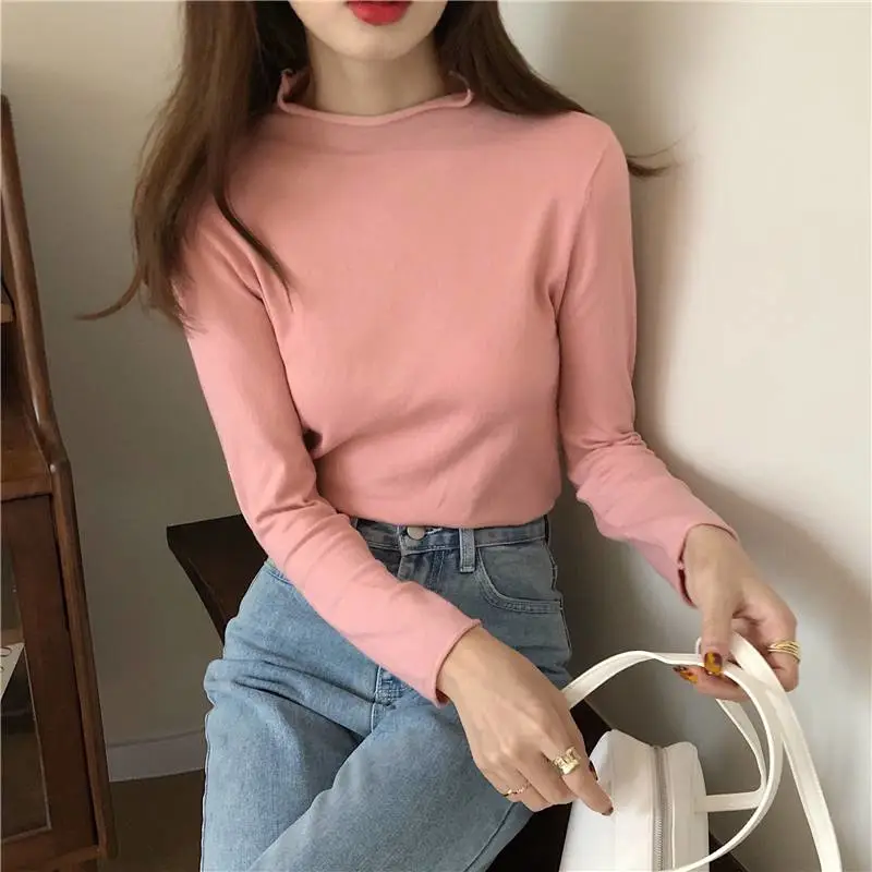 摆地摊卖衣服怎么起步打底衫包芯纱女长袖潮义乌小商品批发一手货源