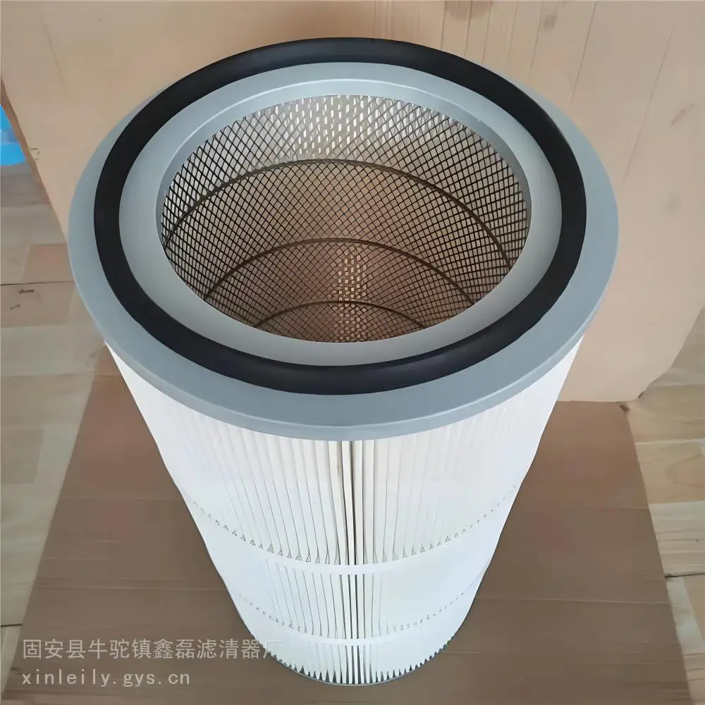 阻燃除尘滤筒Φ324*660 覆膜聚酯纤维烟尘滤芯
