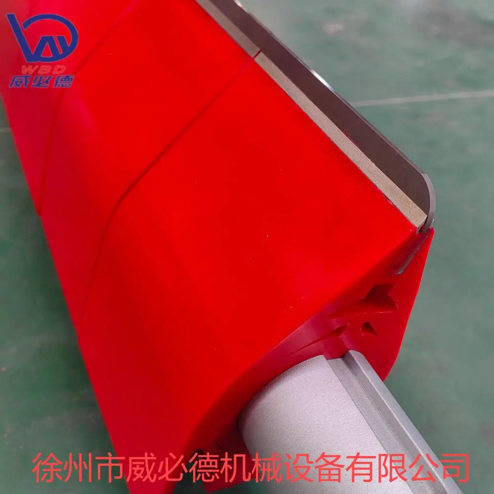 二道合金碳化钨皮带清扫器 高硬耐磨抗冲击 清料高效不粘带