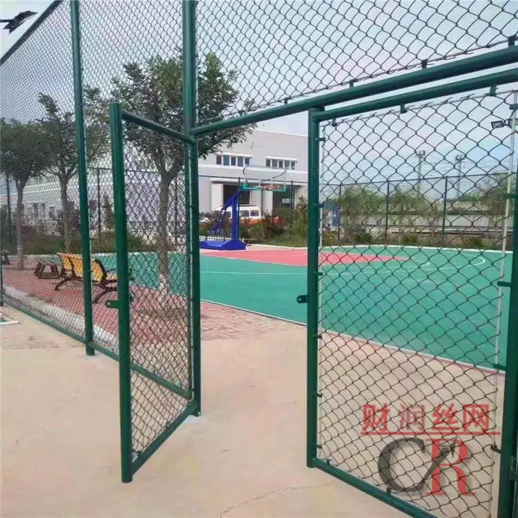 小区球场隔离网 网球场围网施工方案 隔离网财润体育场围网生产厂