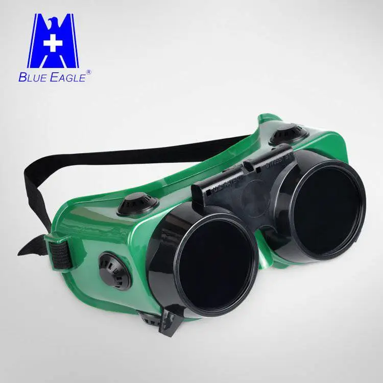 蓝鹰BLUE EAGLE GW250电焊眼罩可掀式烧焊眼镜防冲击护目镜