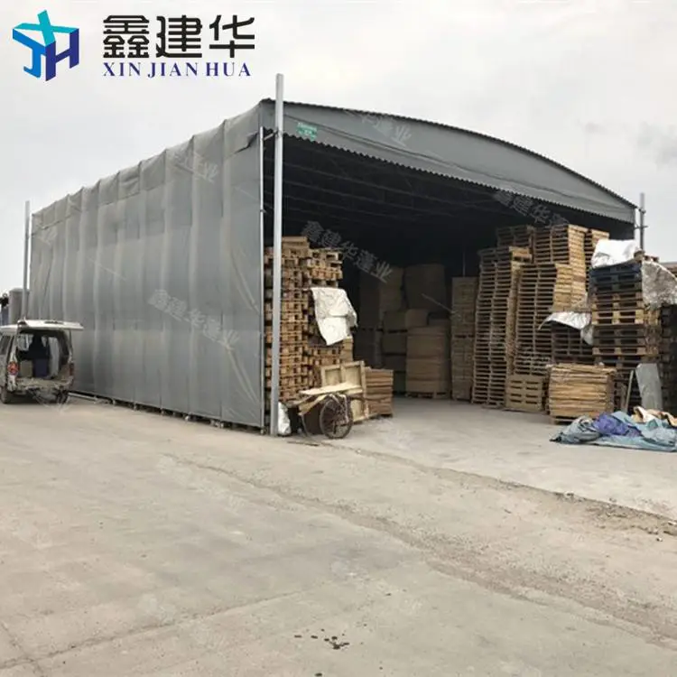 盐城雨棚伸缩房制图在线在线