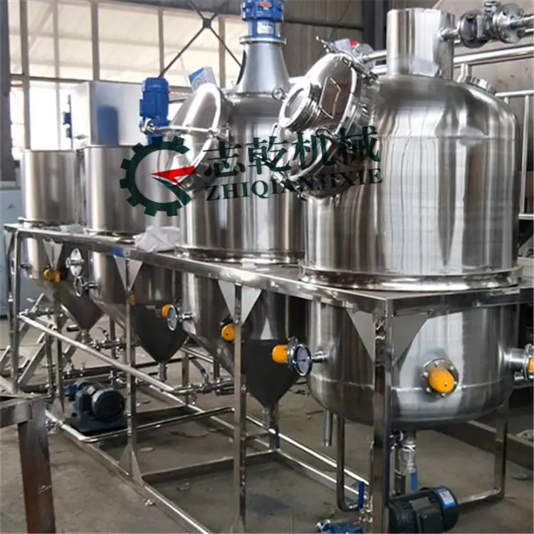 食用油SC标准生产线设备 棉籽油加工设备 油脂精炼成套设备多少钱