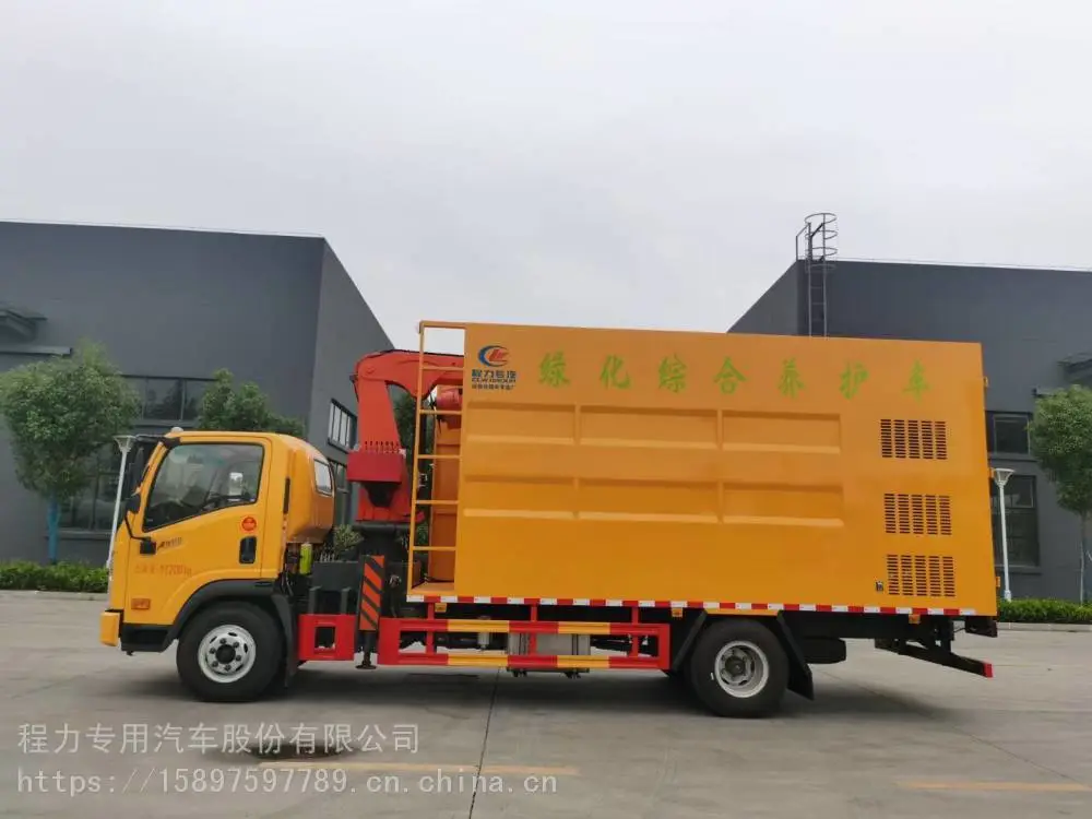 国六多利卡车载式粉碎车树枝修剪粉碎车制造商报价方案