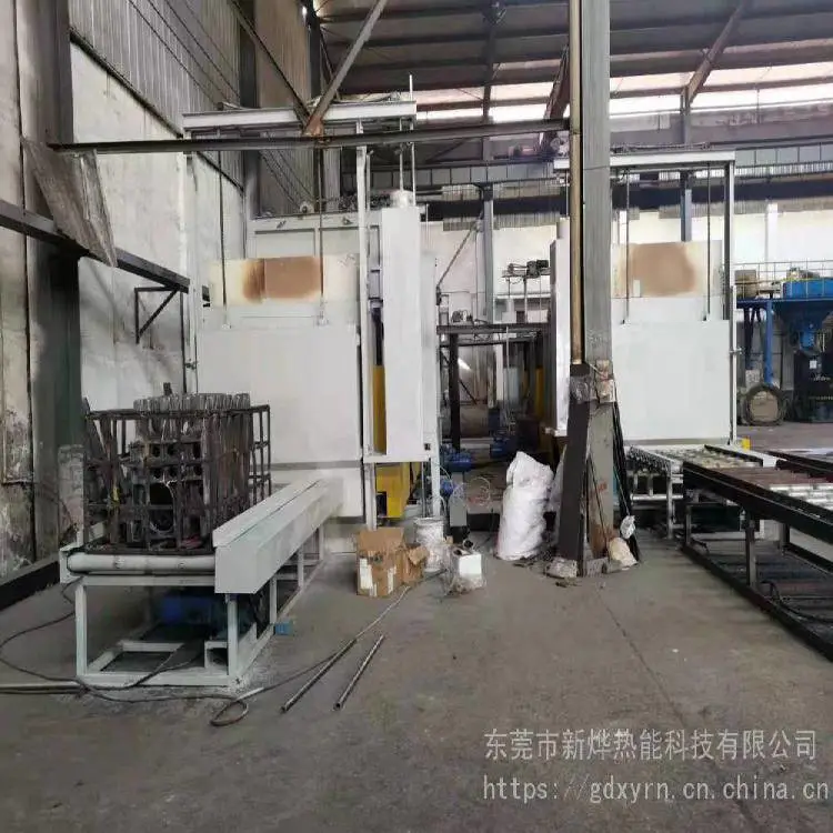 连续式铝合金热处理炉 辊棒式固溶时效炉生产线 淬水池提升