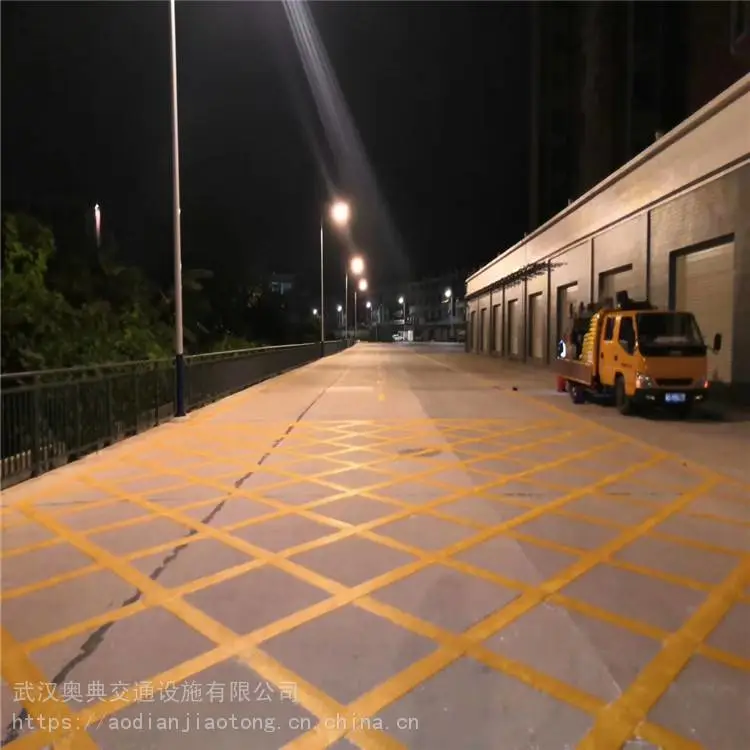 随州仓储物流园油漆划线 施工