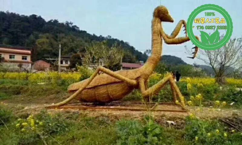 红色文化稻草人加工定制价格_稻草人厂家